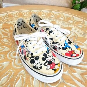 Disney X Limited Edition Birthday Vans Sz 6.5